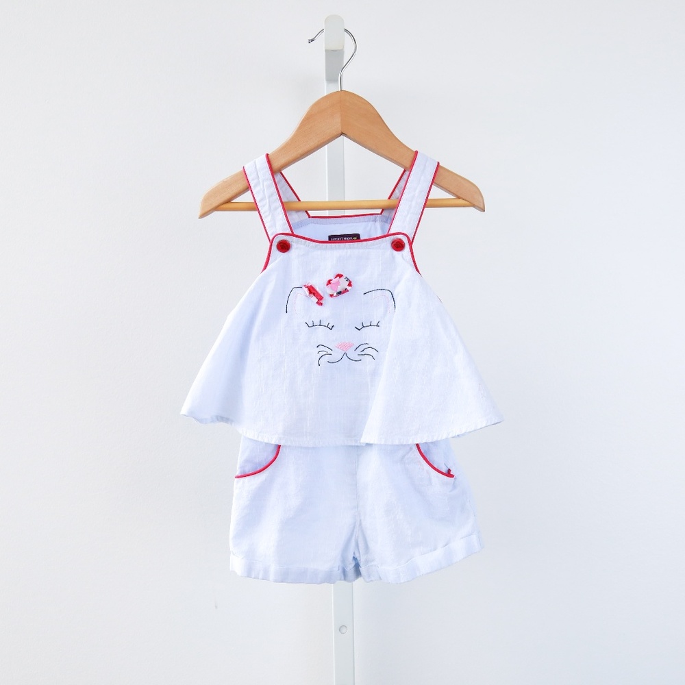 Sergent Major Cat Detailed Overalls